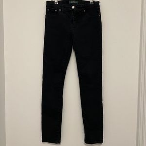 Ralph Lauren Black Modern Skinny Jeans Size 2